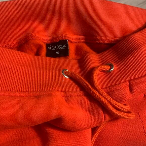 Si tu veux red men’s superstack sweatpants size medium - Picture 6 of 7